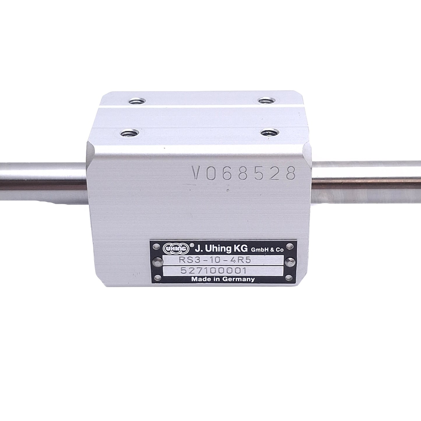 Used Amacoil RS3-10-4R5.0 Rolling Ring Linear Drive Nut, 325mm Travel, 5mm Pitch