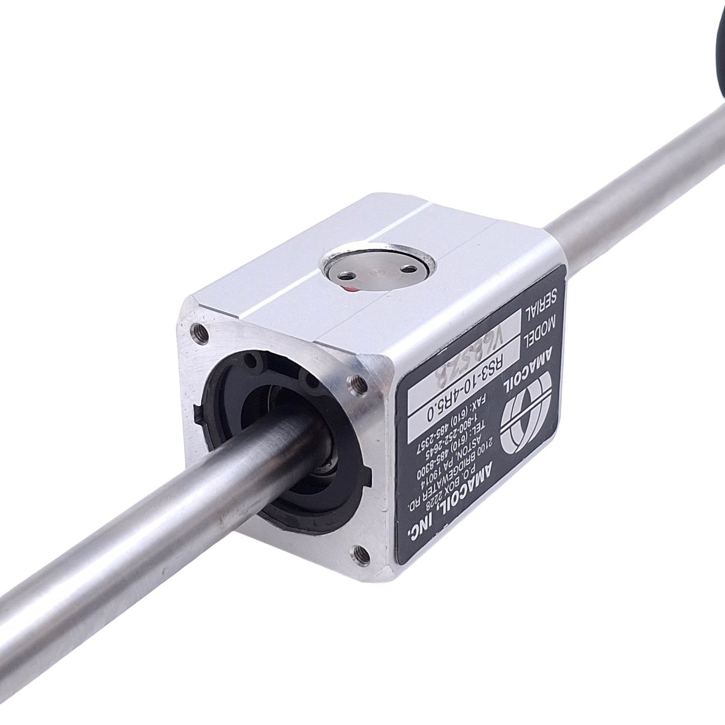 Used Amacoil RS3-10-4R5.0 Rolling Ring Linear Drive Nut, 325mm Travel, 5mm Pitch