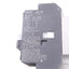 Used ABB AE16-30-00 Contactor, 3-Poles NO, 600VAC 30A 15HP, DIN Rail, 24VDC Coil