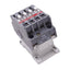 Used ABB AE16-30-00 Contactor, 3-Poles NO, 600VAC 30A 15HP, DIN Rail, 24VDC Coil