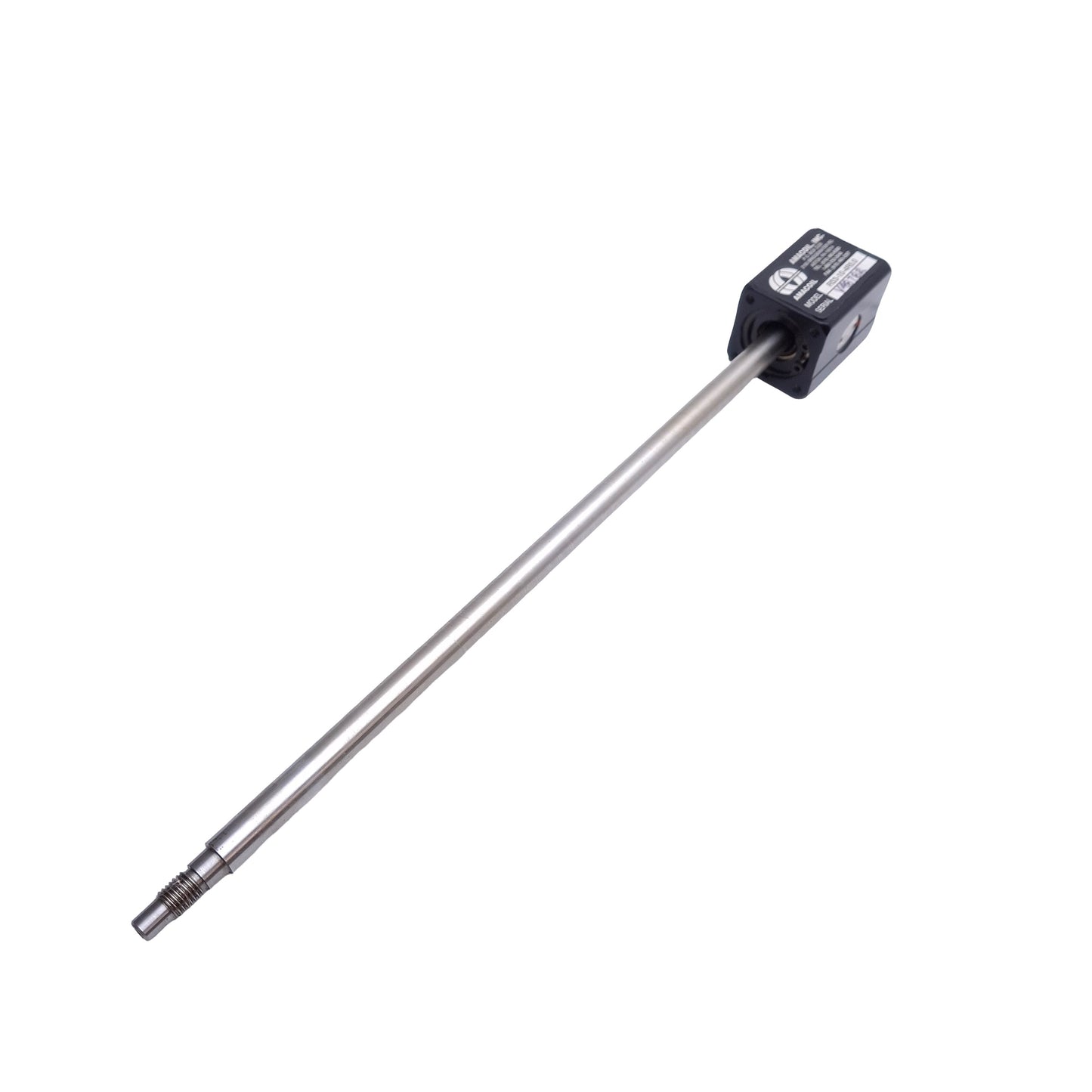 Used Amacoil RS3-10-4R5.0 Rolling Ring Linear Drive Nut, 5mm Pitch, 345mm Rail Length