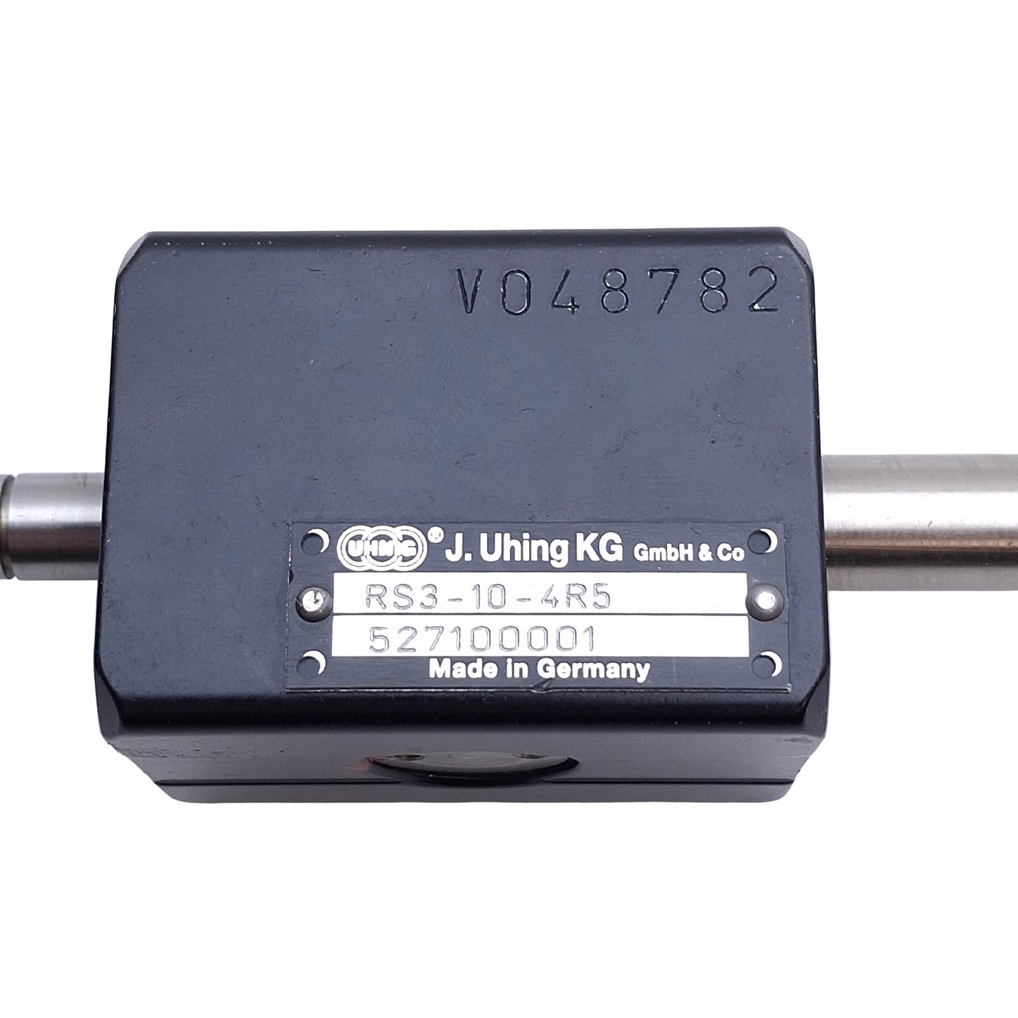 Used Amacoil RS3-10-4R5.0 Rolling Ring Linear Drive Nut, 5mm Pitch, 345mm Rail Length