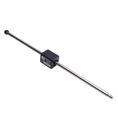 Used Amacoil RS3-10-4R5.0 Rolling Ring Linear Drive Nut, 5mm Pitch, 425mm Rail Length