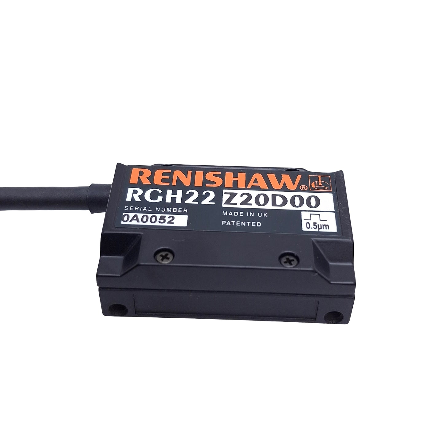 Used Renishaw RGH22Z20D00 Optical Encoder Readhead, 0.5µm Single Limit, DB15M, 2m