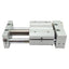 Used SMC NCDY2S15H-0200 Guided Cylinder, ø5/8in Bore, 2in Stroke, 100psi, #10-32UNF