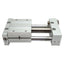 Used SMC NCDY2S15H-0200 Guided Cylinder, ø5/8in Bore, 2in Stroke, 100psi, #10-32UNF