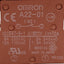 Used Omron A22E-L-02 Pushbutton E-Stop, Push-Lock/Turn-Reset, ø60mm Mushroom, 2NC
