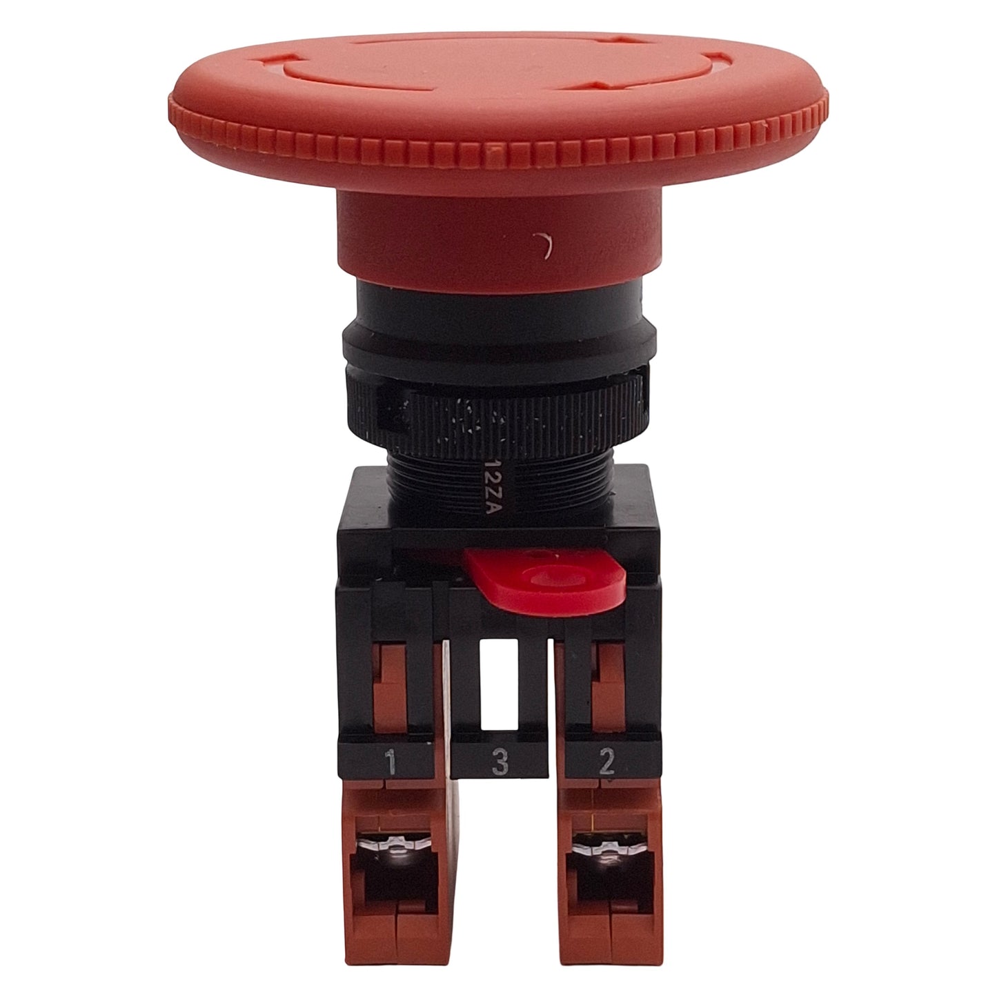 Used Omron A22E-L-02 Pushbutton E-Stop, Push-Lock/Turn-Reset, ø60mm Mushroom, 2NC