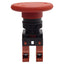 Used Omron A22E-L-02 Pushbutton E-Stop, Push-Lock/Turn-Reset, ø60mm Mushroom, 2NC