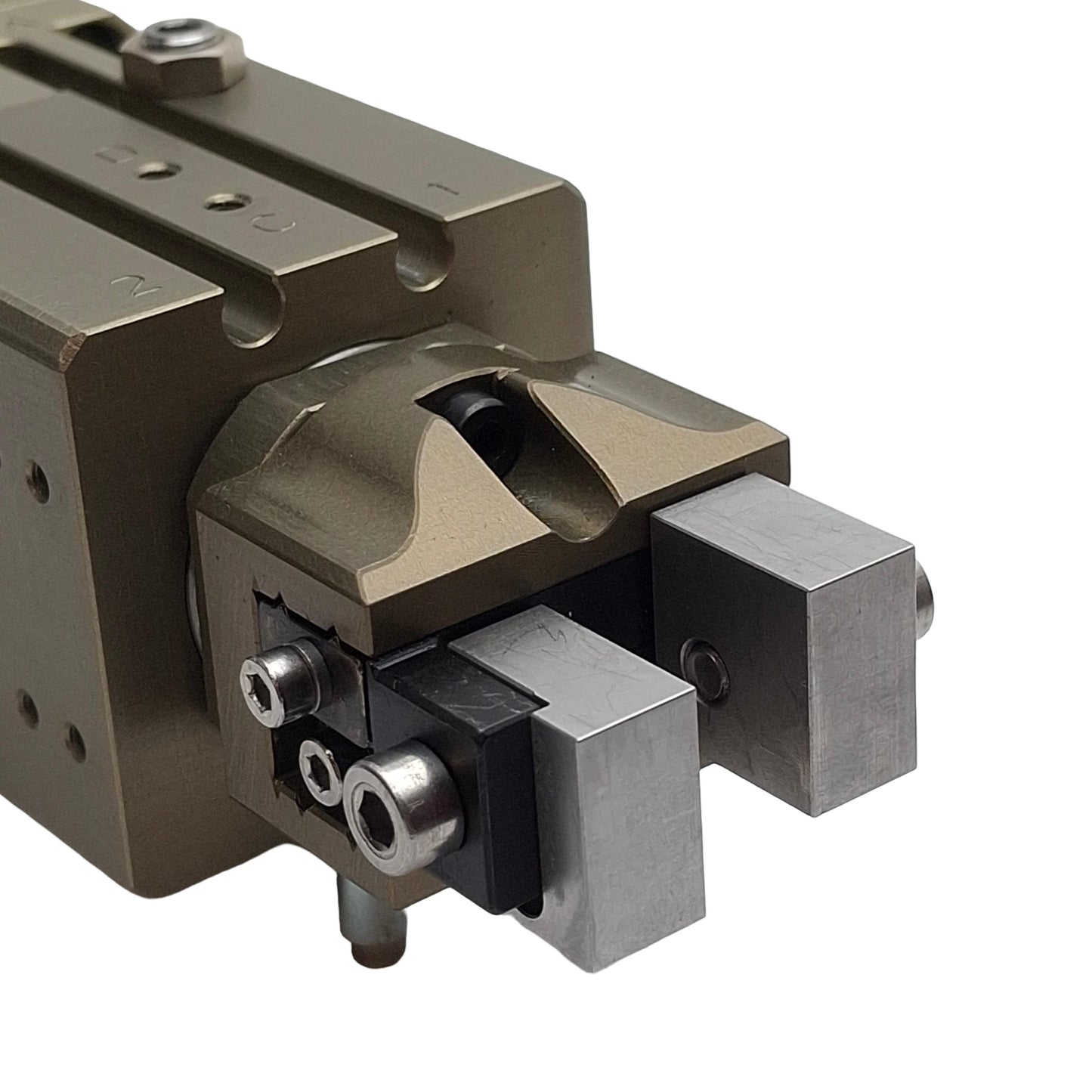 Used Schunk GSM-P-32-E-090 Rotary Gripping Module W/ Parallel Gripper, 4mm Stroke