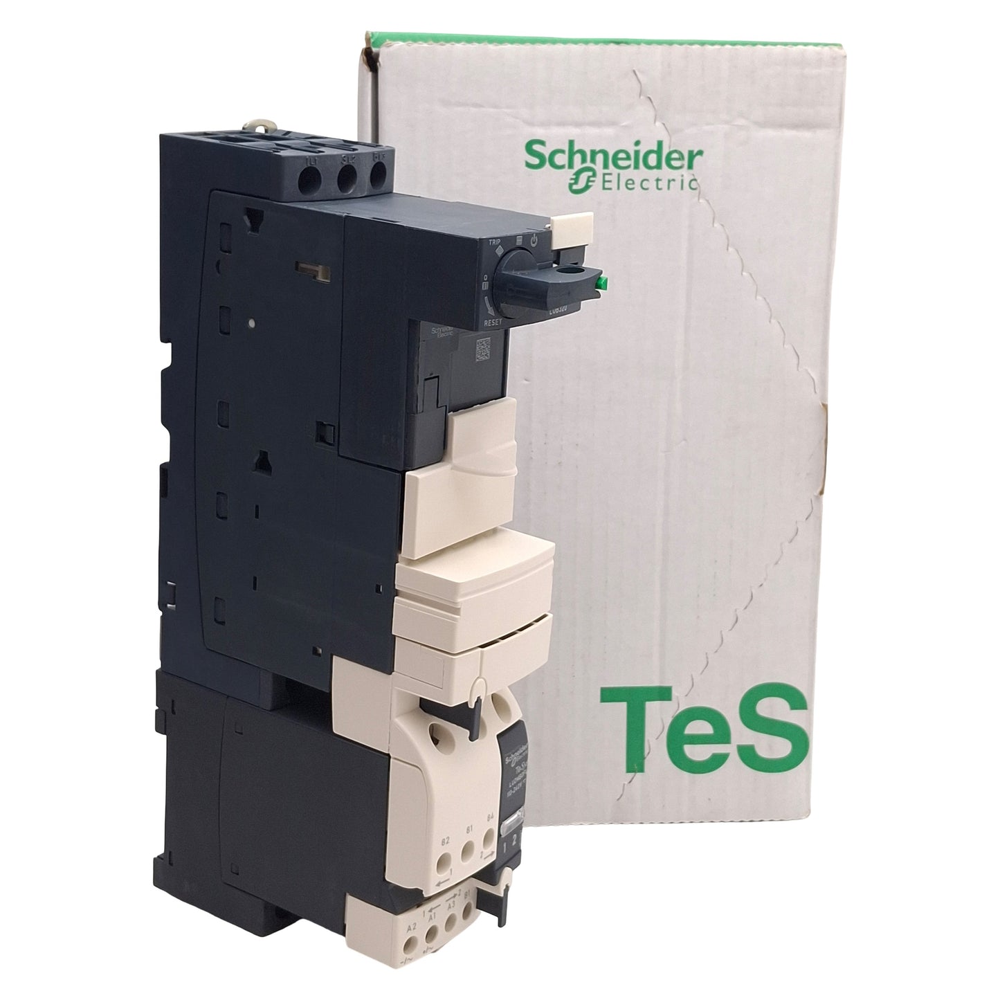 New Schneider Electric LU2B32FU Reversing Power Base, 3P, 32A, 110-240VAC/DC Coil