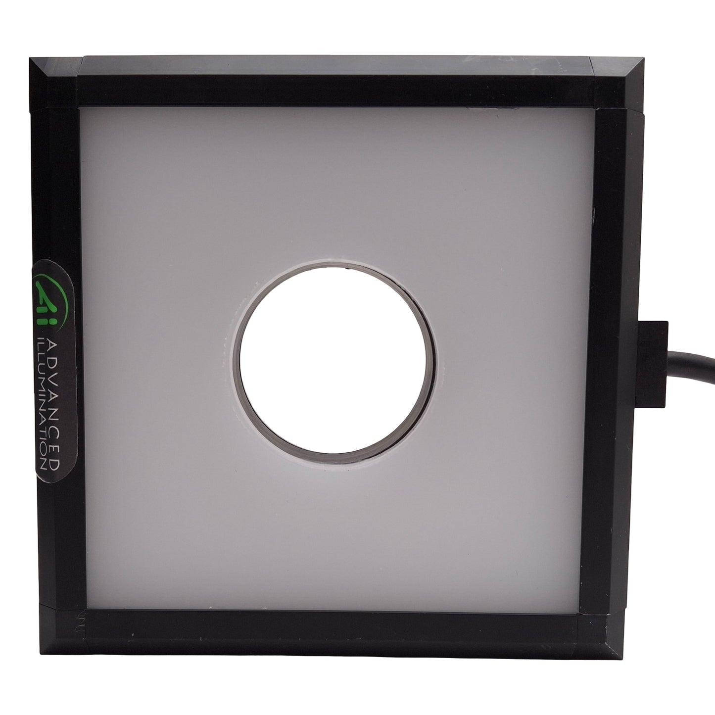 Used AI FD2-040462524-M12 Machine Vision Light, 4x4in, ø1.75in, Red 625nm, 24VDC, M12