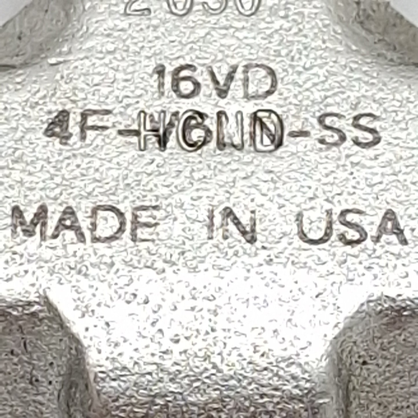 Used Parker 4F-V6LN-SS Stainless Steel Needle Valve, 2-Way, 1/4in NPT, 5000psi Max
