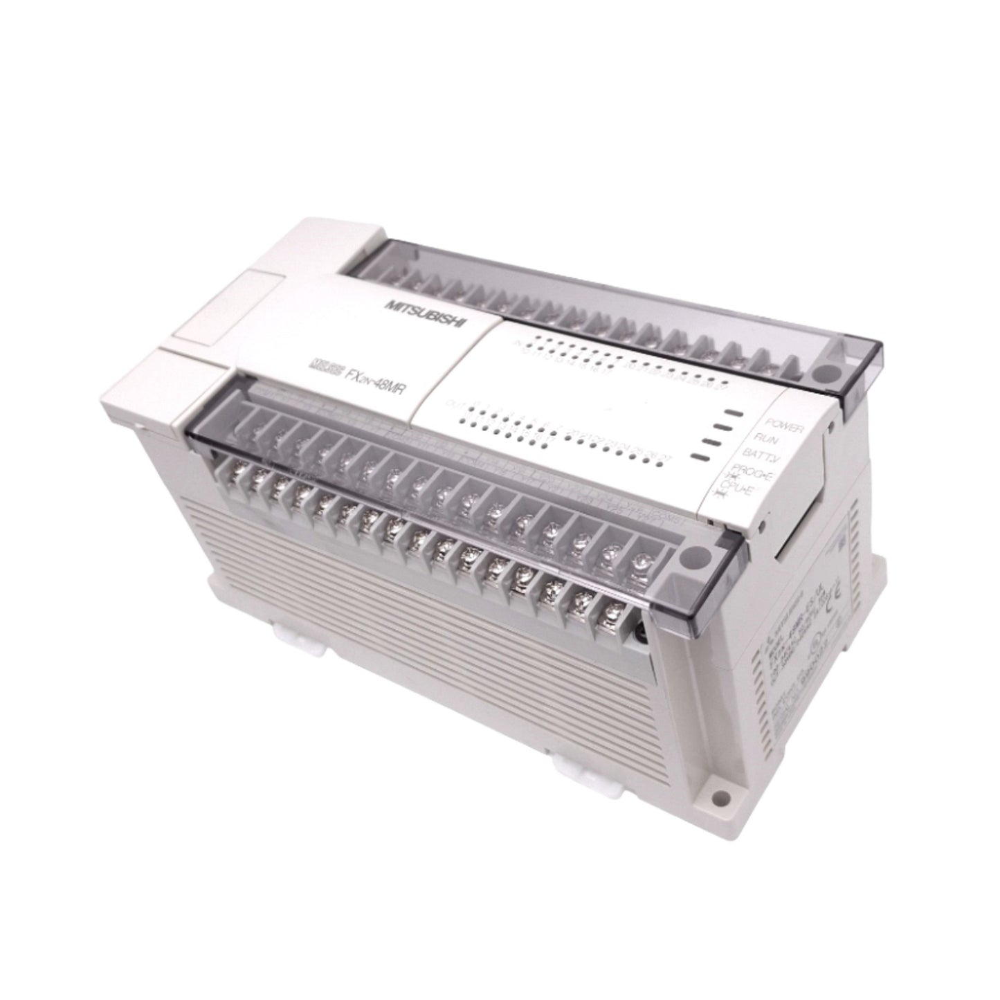 Used Mitsubishi FX2N-48MR-ES/UL Controller for MELSEC-F PLC, 24DI 24DO, 100-240VAC