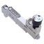 Used SMC SY30M-06-P-3 Solenoid Valve Regulator Module 0.1-0.7MPa, w/ 0-1MPa Gauge