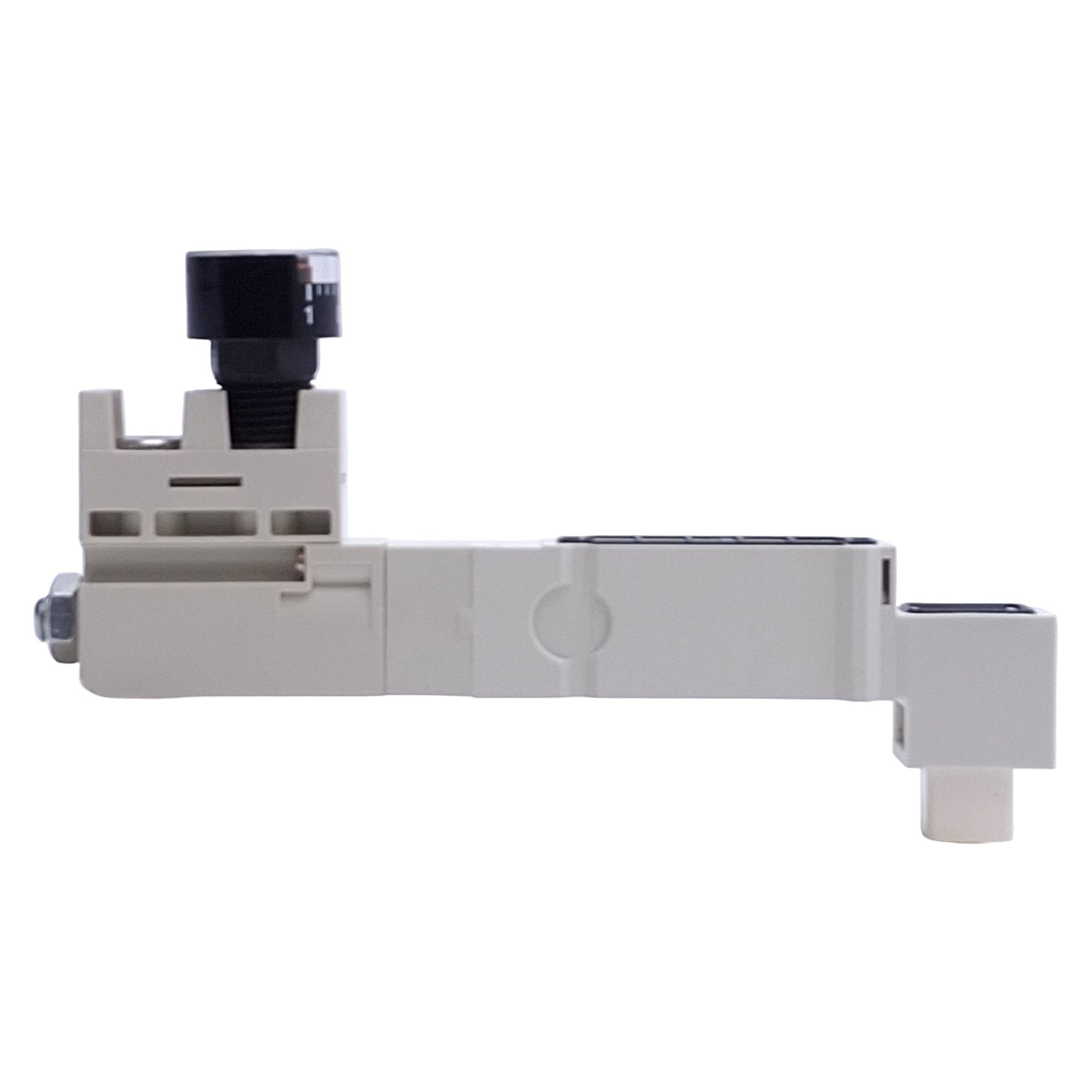 Used SMC SY30M-06-P-3 Solenoid Valve Regulator Module w/ 0-1MPa Gauge, 0.1-0.7MPa