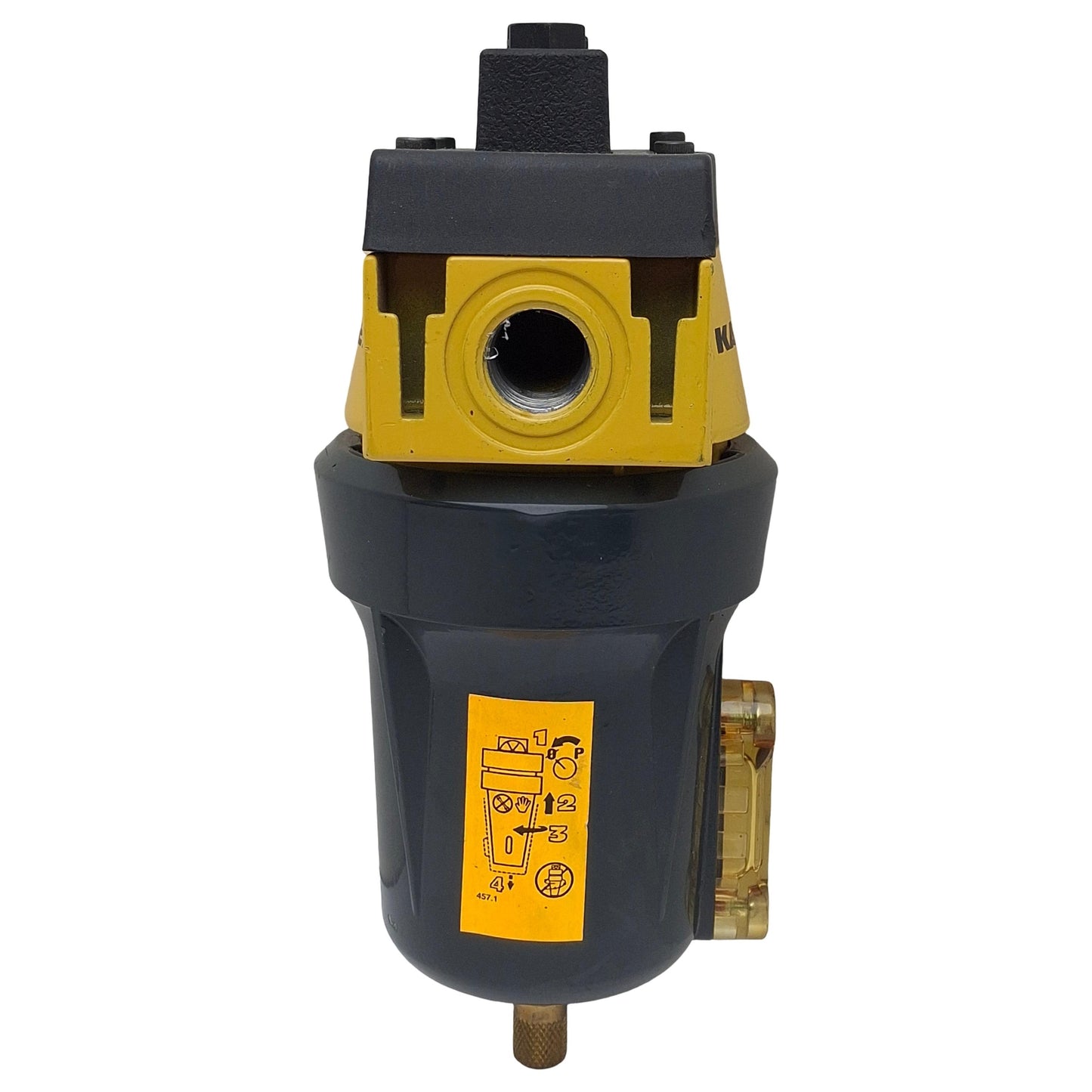 Used Kaeser Compressors KOX-20 Compressed Air Filter, 250psi Max, 1/2in NPT, w/Filter