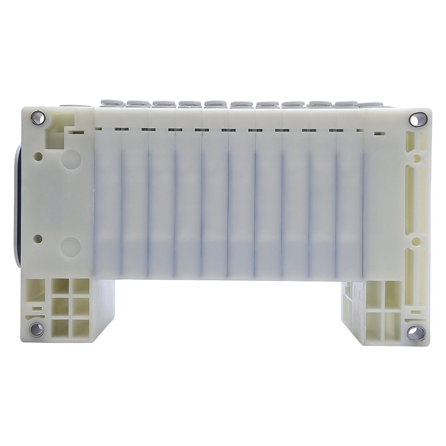 Used SMC SS5Y5-10S0-10U-C4 Manifold Base 10-Stations, ø4mm One-Touch, Direct Mount
