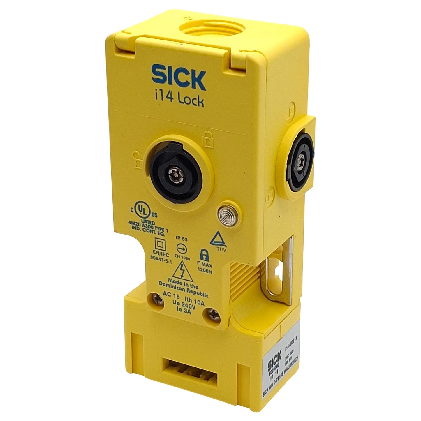 New Sick i14-M0213 Safety Interlock Switch, 2NC/1NO, 1000N Max, 2A 24VDC, M20 x 1