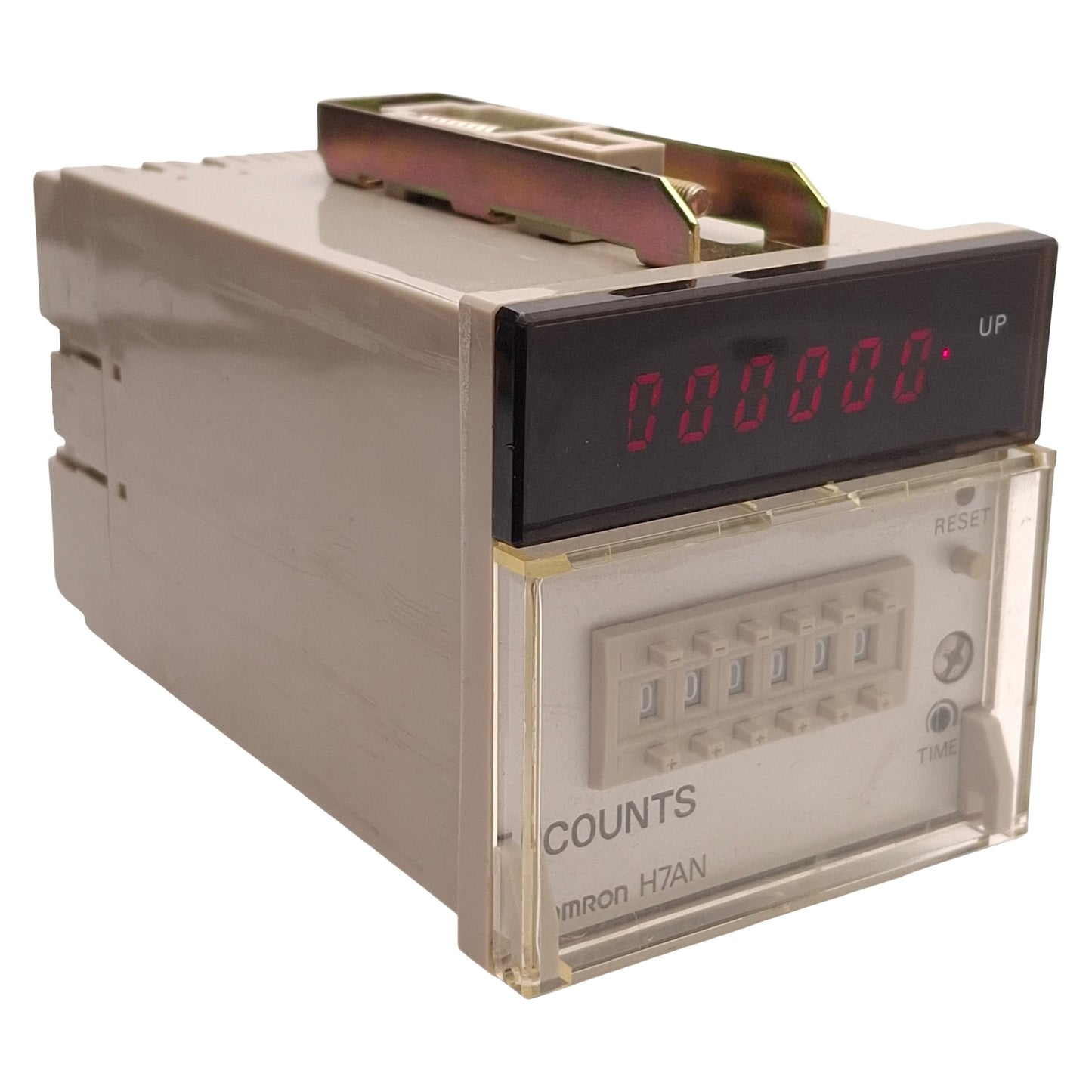 Used Omron H7AN-R6DM Digital Counter, 6-Digit, SPDT, 100-240VAC, DIN 72mm x 72mm