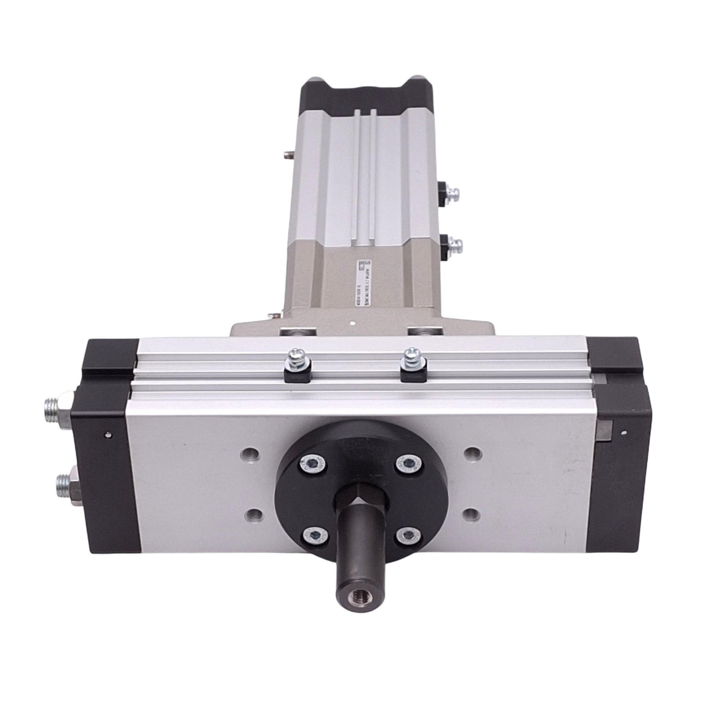 Used SMC MRQBS40-50CBX-X2 Rotary Actuator, 40mm Bore, 50mm Stroke, 170-190° Rotation