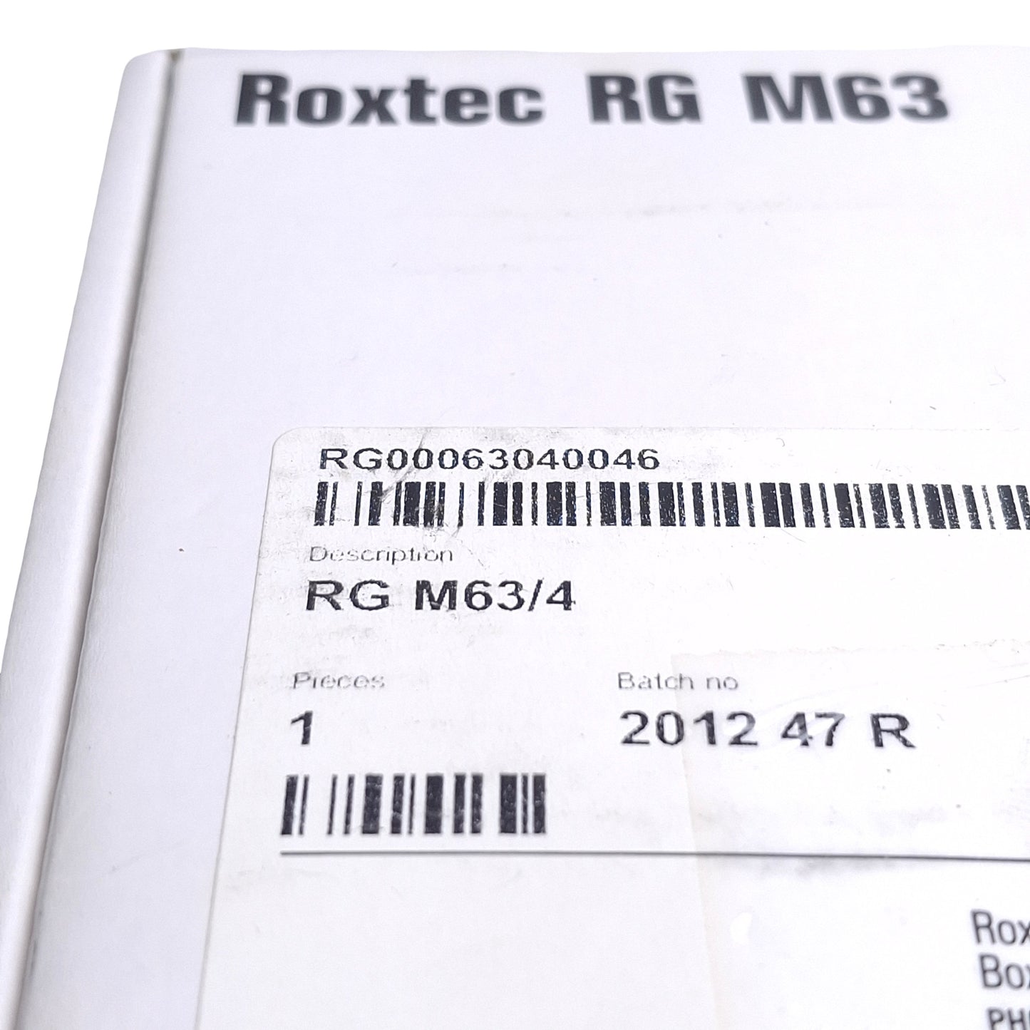 New Roxtec RG M63/4 Circular 4-Gland KnockOut Bulkhead Cable Entry Seal Ø3.5-16.5mm
