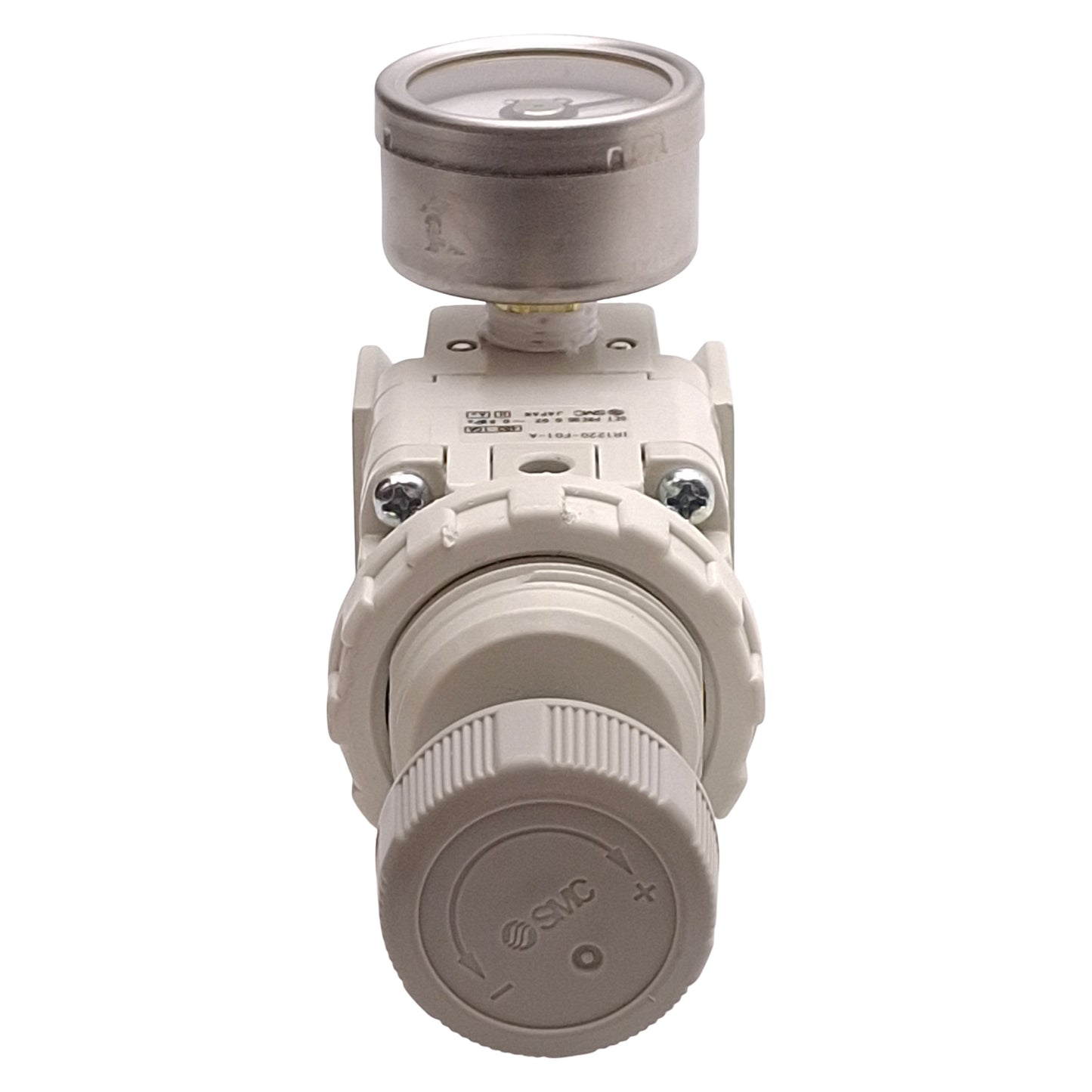 Used SMC IR1220-F01-A Pneumatic Regulator, 0.02-0.8MPa Set, 1.0MPa Supply, G1/8 Ports