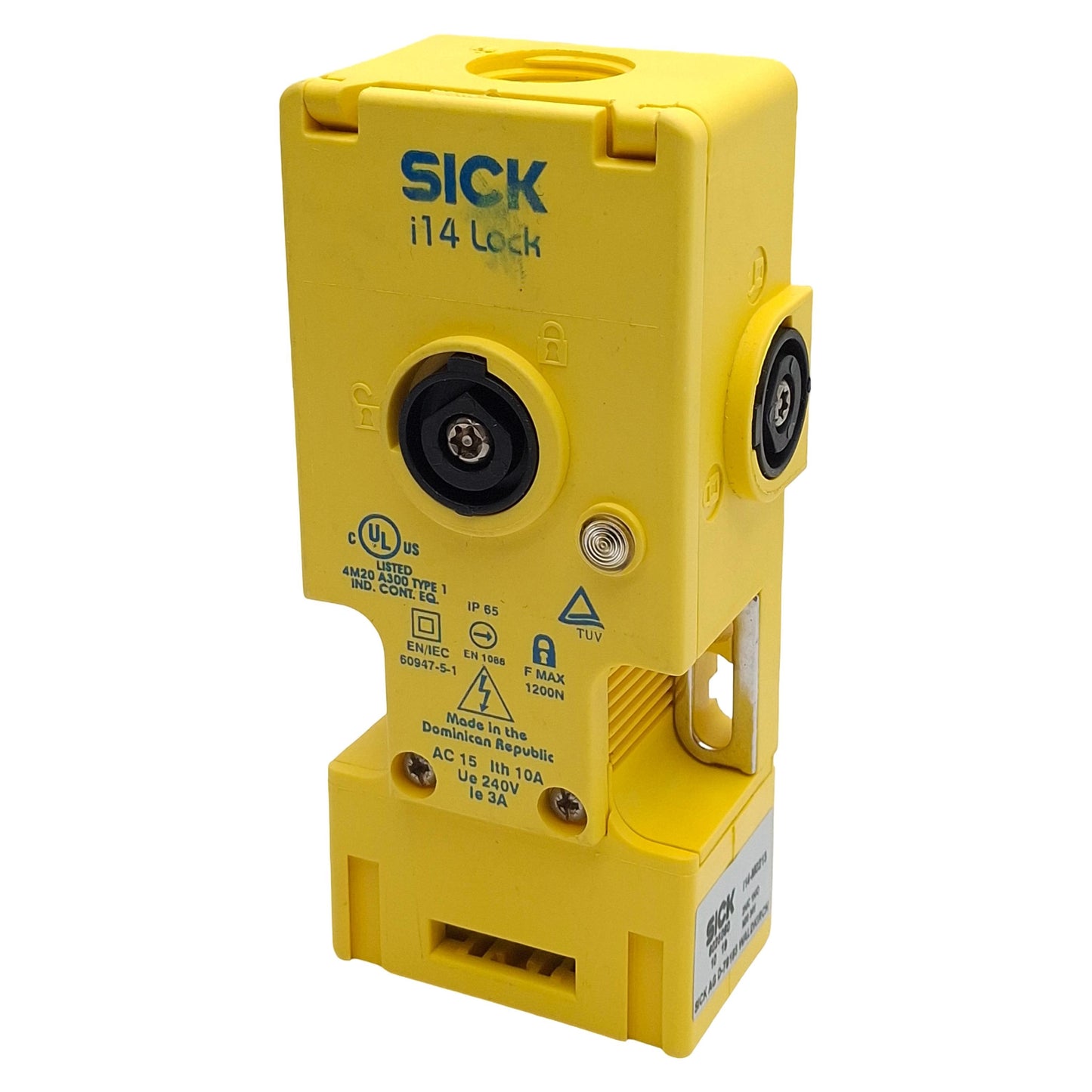 New – Open box Sick i14-M0213 Safety Interlock Switch, 2NC/1NO, 1000N Max, 24VDC 2A, M20 x 1