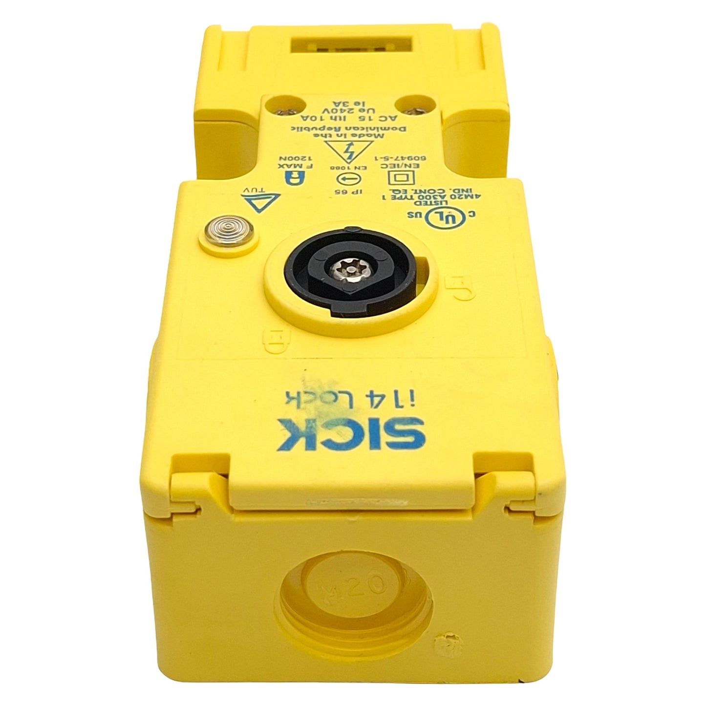 New – Open box Sick i14-M0213 Safety Interlock Switch, 2NC/1NO, 1000N Max, 24VDC 2A, M20 x 1