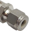 Used Swagelok SS-4C-25 Poppet Check Valve, 1/4in x 1/4in Swagelok Tube Fitting, 25psi
