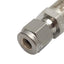 Used Swagelok SS-4C-25 Poppet Check Valve, 1/4in x 1/4in Swagelok Tube Fitting, 25psi