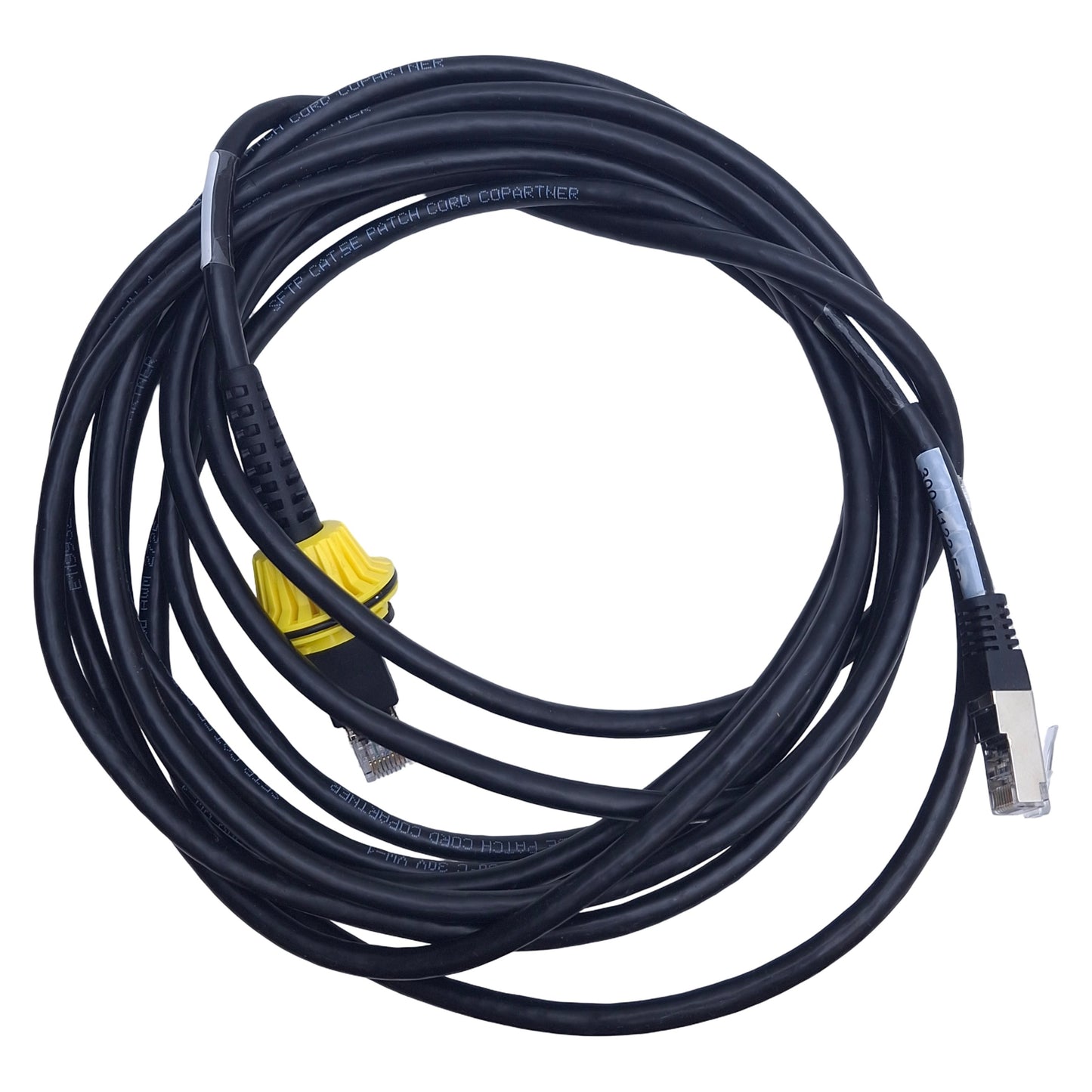 Used Cognex 300-1122-5R Dataman Barcode Reader Scanner Ethernet Cable, 5m, RJ45