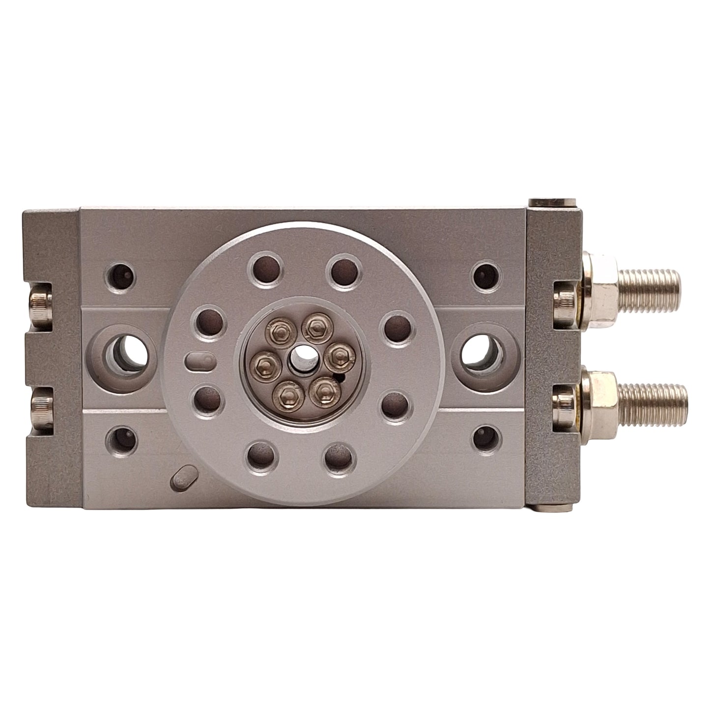 New SMC MSQB10A Rotary Cylinder, ø15mm Bore, 0-190° Rotation, 0.1-1.0MPa, M5x0.8