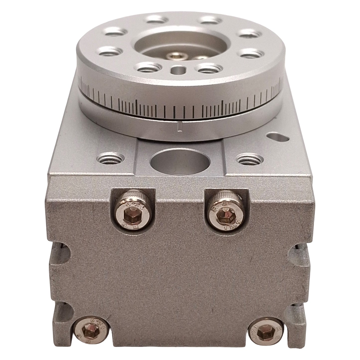New SMC MSQB10A Rotary Cylinder, ø15mm Bore, 0-190° Rotation, 0.1-1.0MPa, M5x0.8