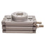 New SMC MSQB10A Rotary Cylinder, ø15mm Bore, 0-190° Rotation, 0.1-1.0MPa, M5x0.8