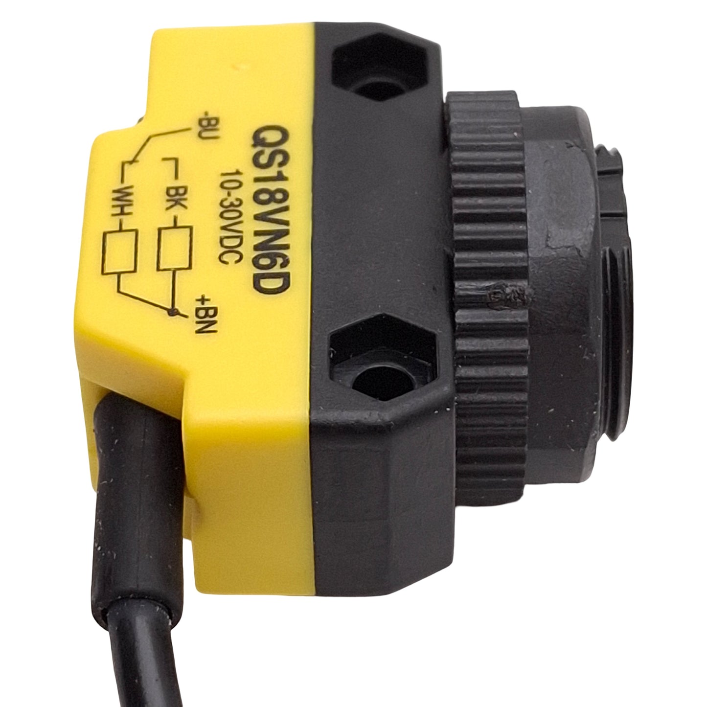 New – Open box Banner QS18VN6D 61651 WORLD-BEAM Photoelectric Sensor, NPN, 450mm, 10-30VDC