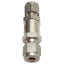 Used Swagelok SS-4C-10 Poppet Check Valve, 1/4in x 1/4in Swagelok Tube Fitting, 10psi