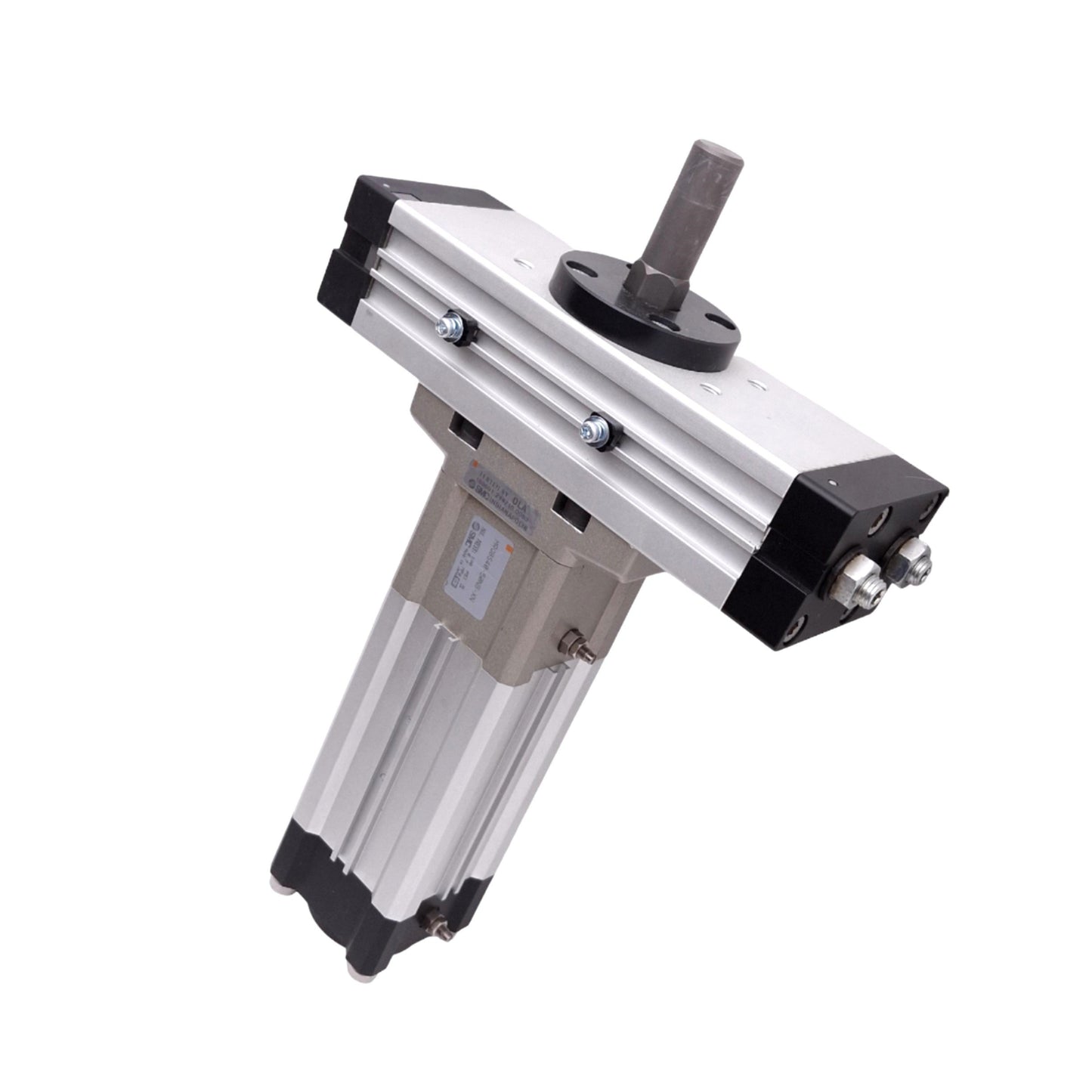 Used SMC MRQBS40-50NB-XN Rotary Actuator, 40mm Bore, 50mm Stroke, 170-190°, 1/8 NPT
