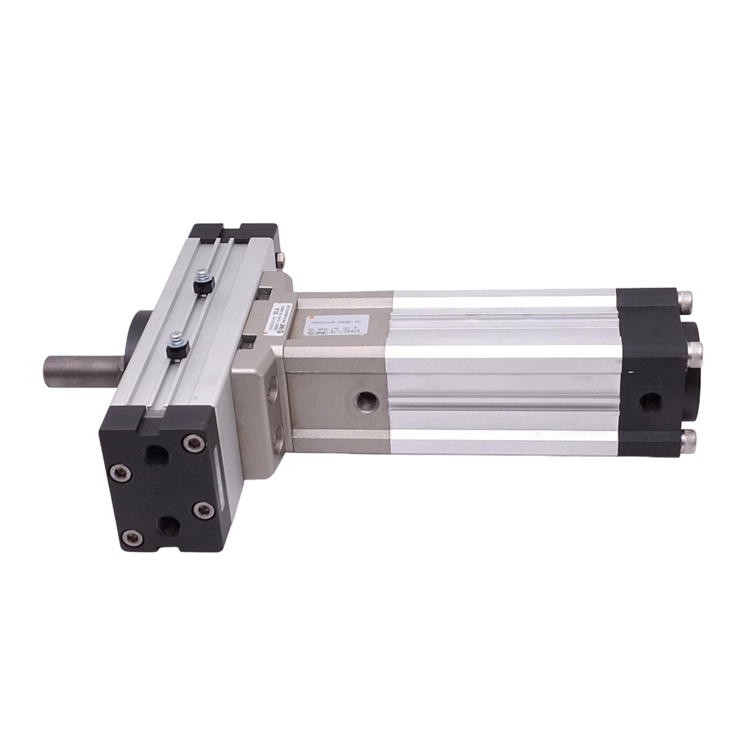Used SMC MRQBS40-50NB-XN Rotary Actuator, 40mm Bore, 50mm Stroke, 170-190°, 1/8 NPT