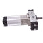 Used SMC MRQBS40-50NB-XN Rotary Actuator, 40mm Bore, 50mm Stroke, 170-190°, 1/8 NPT