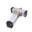 Used SMC MRQBS40-50NB-XN Rotary Actuator, 40mm Bore, 50mm Stroke, 170-190°, 1/8 NPT