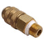 Used Lot of 5 Parker 21KAAN10MPX Rectus Type 21 Quick Coupling, Brass, 1/8in NPT Male