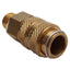 Used Lot of 5 Parker 21KAAN10MPX Rectus Type 21 Quick Coupling, Brass, 1/8in NPT Male