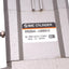 Used SMC MRQBS40-UIA950613 Rotary Actuator, 40mm Bore, 50mm Stroke, 170-190°, 100psi