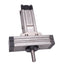 Used SMC MRQBS40-UIA950613 Rotary Actuator, 40mm Bore, 50mm Stroke, 170-190°, 100psi