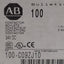 New Allen Bradley 100-C09ZJ10 Contactor, 3-Pole, 1NO, 25A 600VAC, 24VDC Coil