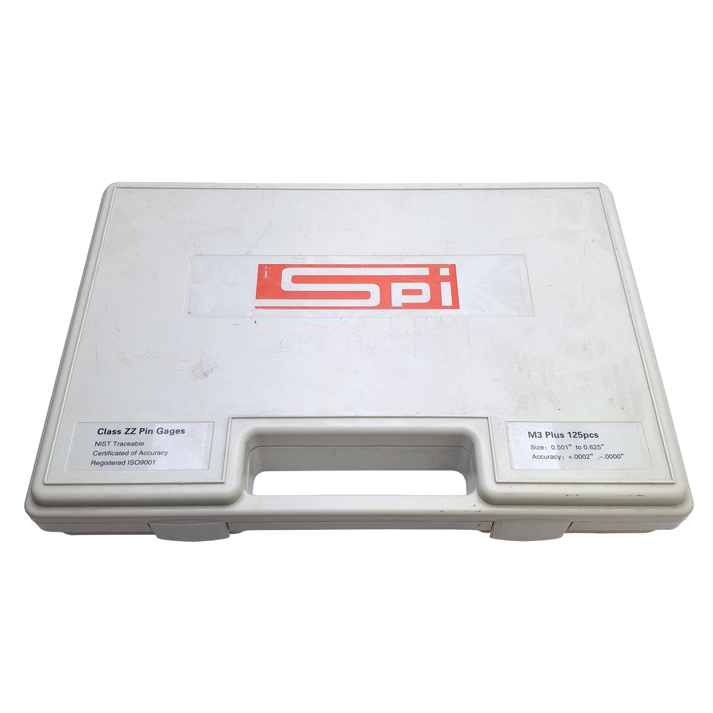 Used SPI 22-157-2 M3 Plus Pin Gauges, Class ZZ, 0.501-0.625in, +0.0002in - 0in