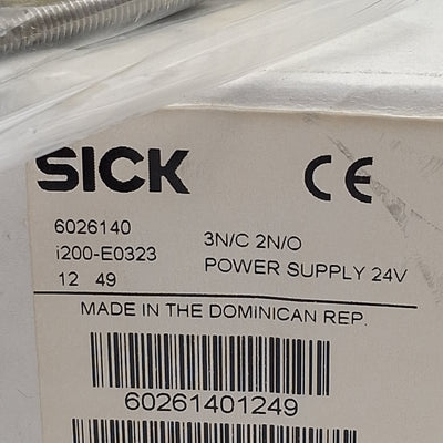 New Sick i200-E0323 Safety Interlock Switch, 3NC/2NO, 2600N Max, 24VDC, M20 x 3