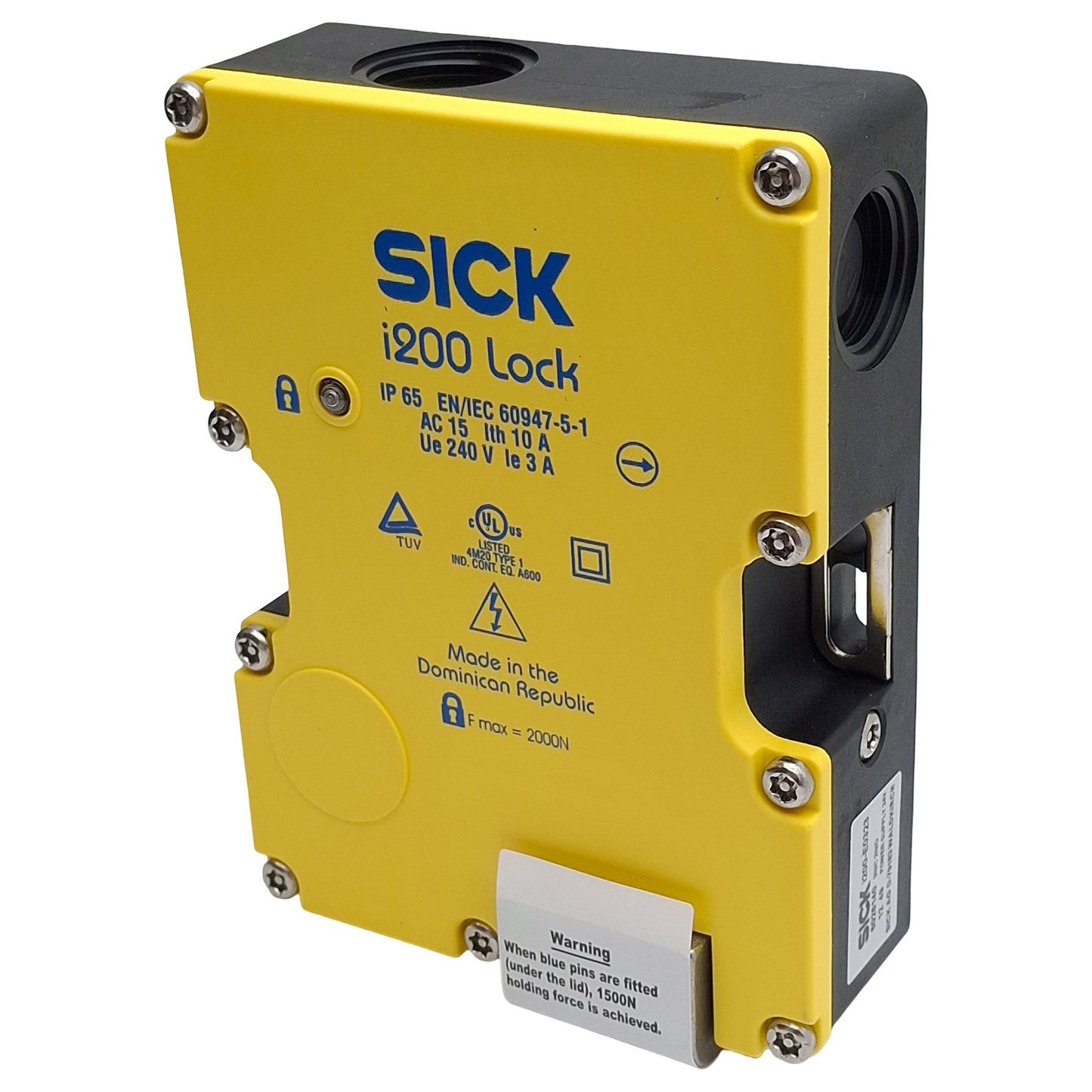 New Sick i200-E0323 Safety Interlock Switch, 3NC/2NO, 2600N Max, 24VDC, M20 x 3
