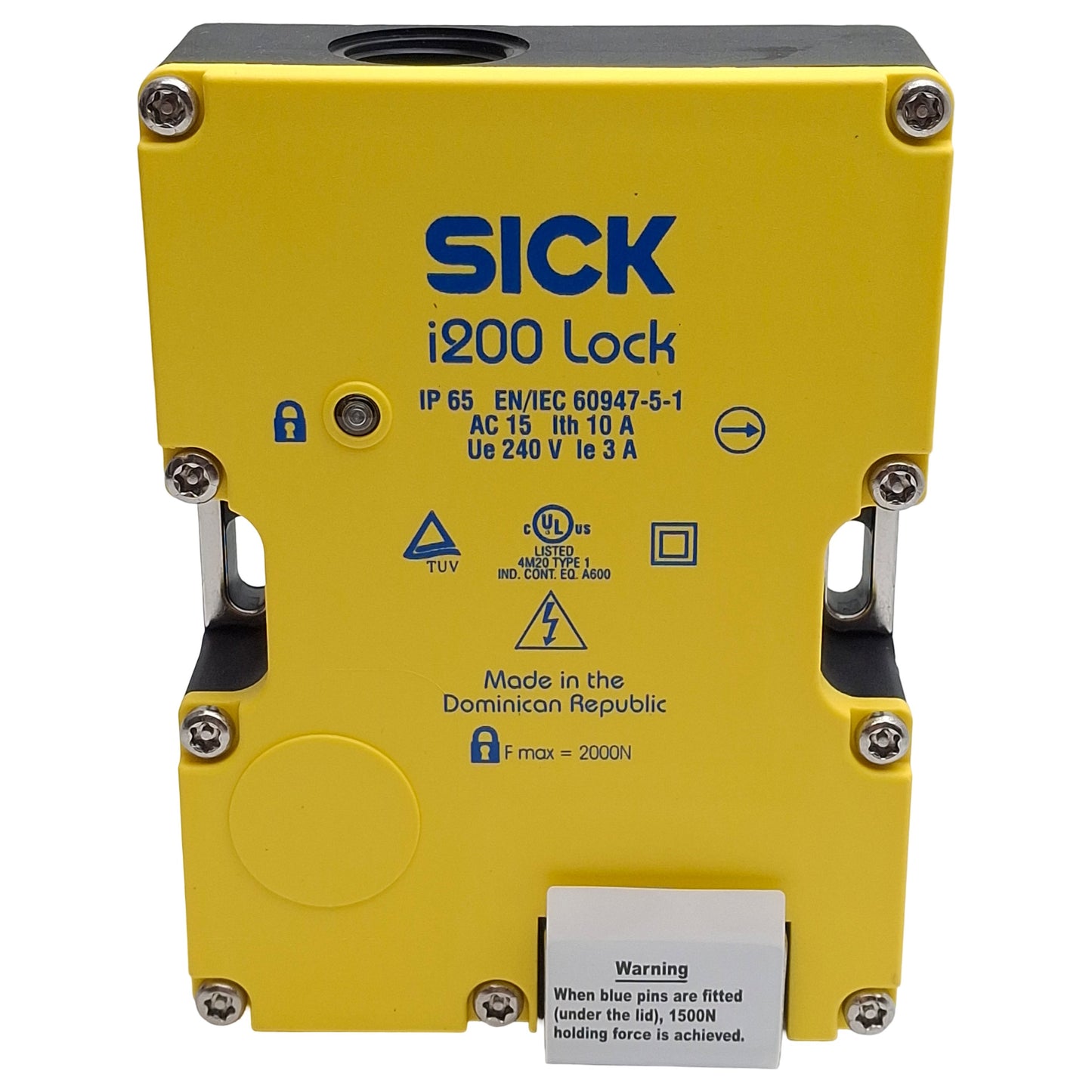 New Sick i200-E0323 Safety Interlock Switch, 3NC/2NO, 2600N Max, 24VDC, M20 x 3